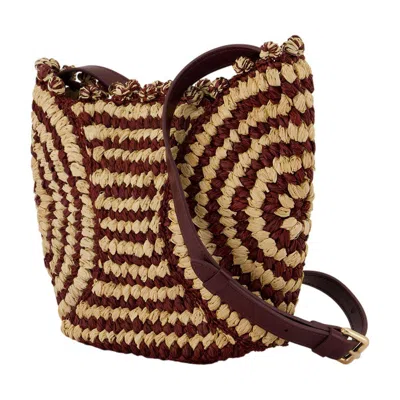 Vanessa Bruno Panier Pm Crossbody In Multi