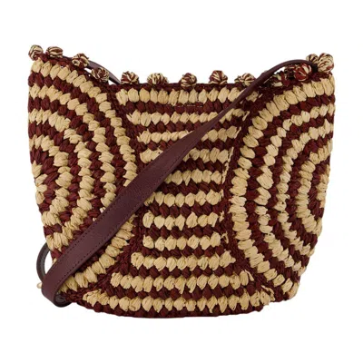 Vanessa Bruno Panier Pm Crossbody In Multi