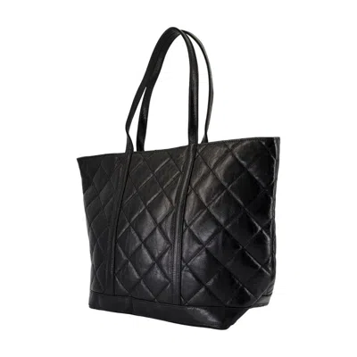 Vanessa Bruno Zipper Shoulder Bag In Black