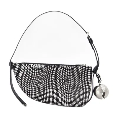 Burberry Shield Sling Small Wallet On Chain In Brown