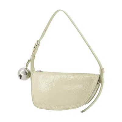 Burberry Shield Sling Mini Wallet On Chain In Sand