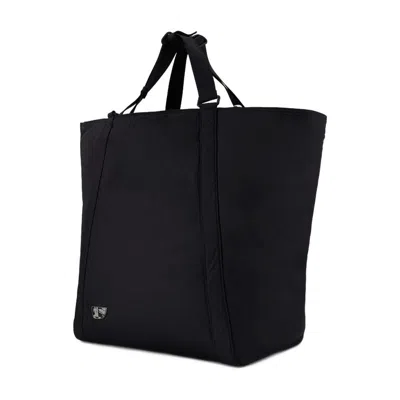 Burberry Shield Shopper Bag In Black