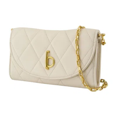 Burberry Rocking Horse Wallet On Chain In Neutral