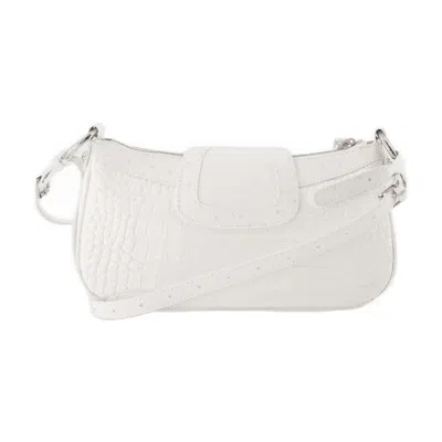 Balenciaga Essex Small Shoulder Bag In White