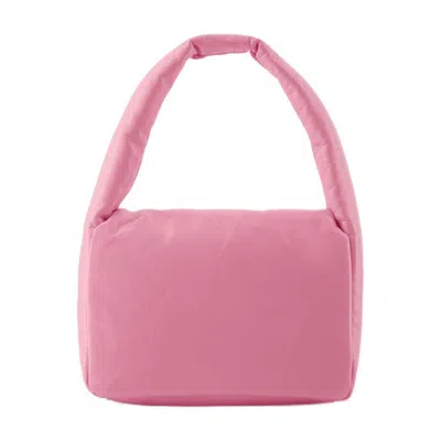 Balenciaga Pink Calfskin Monaco Sling S Shoulder Bag In Pink