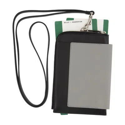 Balenciaga Passport Holder In Gray