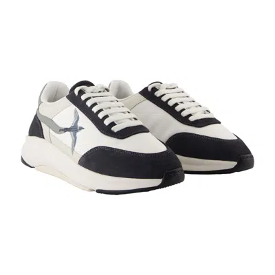 Axel Arigato Genesis Neo Bird Sneakers In White