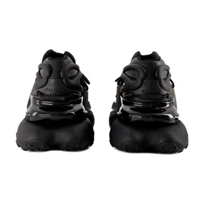 Balmain Men Unicorn Sneakers In Black