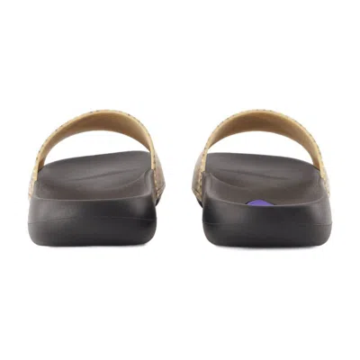 Burberry Check Dive Slide In Multi