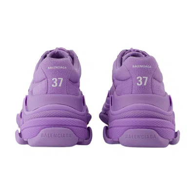Balenciaga Triple S Sneakers In Purple