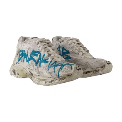 Balenciaga Runner Sneakers In White