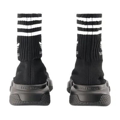 Balenciaga Speed Lt Adidas Sneakers In Black