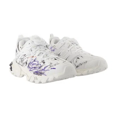 Balenciaga Track Sneakers In White