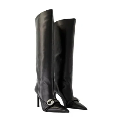 Coperni Belt Boots In Black