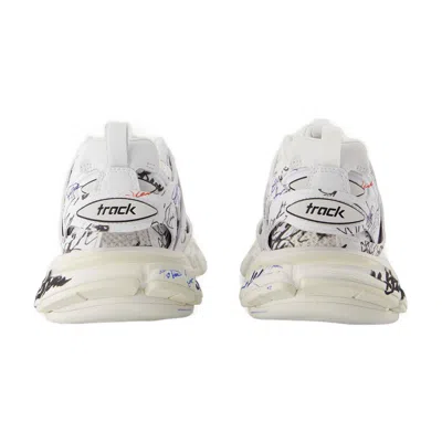 Balenciaga Track Sneakers In White