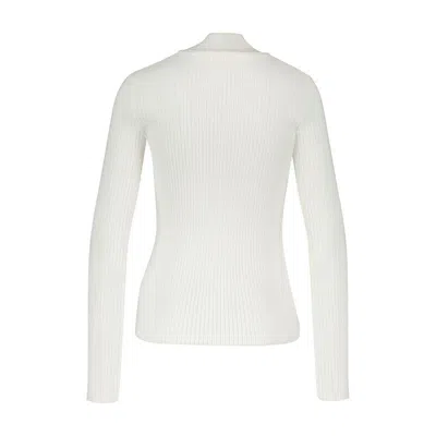 Courrèges Reedition Jumper T-shirt In White