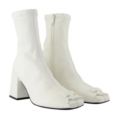 Courrèges Courreges Women Ankle Boots With 70mm Block Heel In Multi