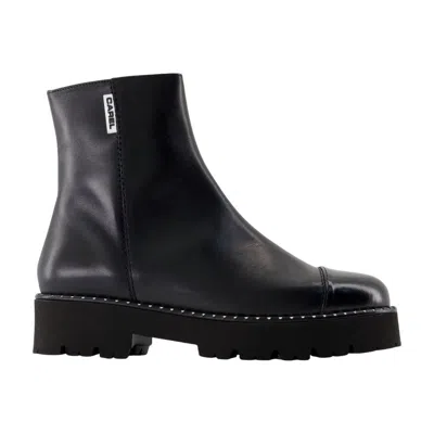 Carel Paris Chouchou 25 Ankle Boots In Black