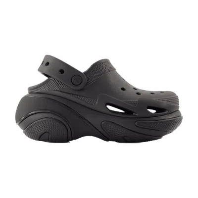 Crocs Bubble Crush Sandals In Black