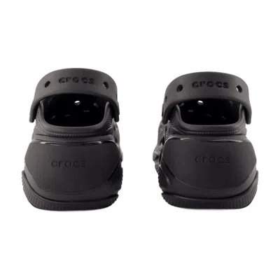 Crocs Bubble Crush Sandals In Black