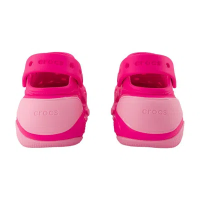 Crocs Women S Bubble Crush Clogs In Pink