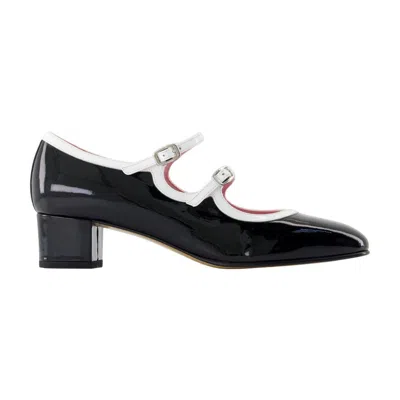 Carel Paris Bleuet Patent Leather Pumps In Black