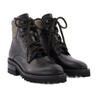 Fabrizio Viti Dolomite Tread Boots In Black