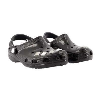 Crocs Pyramid Stud-embellishment Clogs In Black