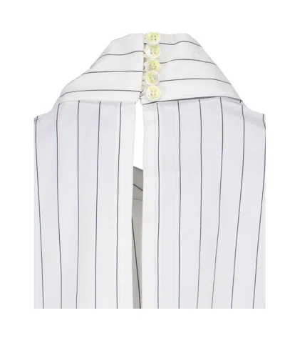 Finamore 1925 Napoli Tie Shirt In White