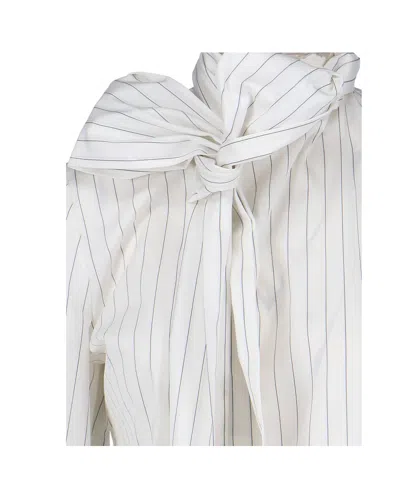 Finamore 1925 Napoli Tie Shirt In White