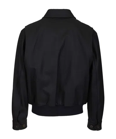 Baracuta G18 Melton Blu Jacket In Blue