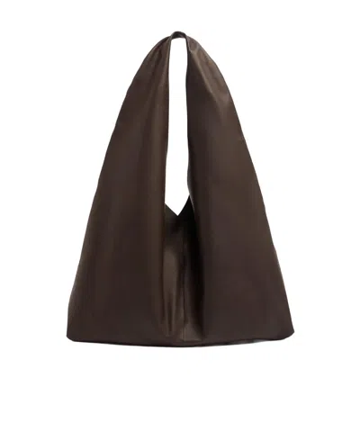 The Row Bindle Shoulder Bag In Brown