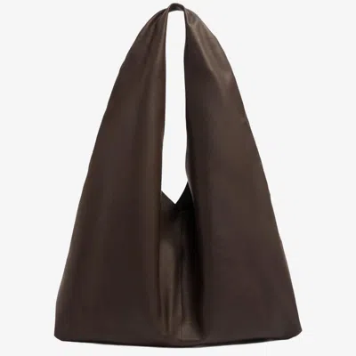 The Row Bindle Shoulder Bag In Brown