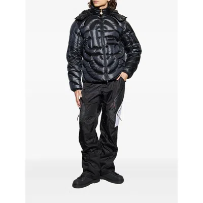 Casablanca Geometric Pattern Casual Pants In Black