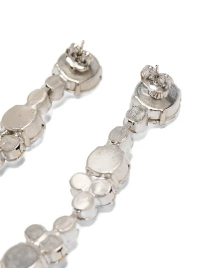 Forte Forte Crystal-embellished Drop Earrings In Metallic
