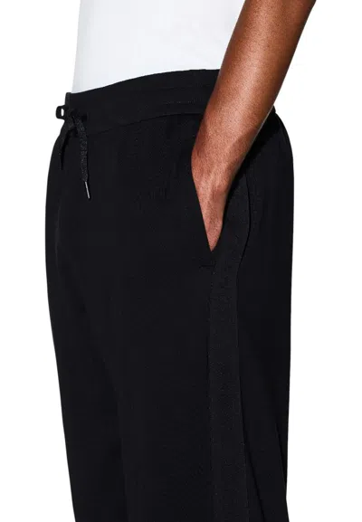 Armani Exchange Drawstring Sweatpants In Black