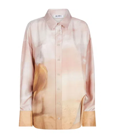 Attico Diana Shirt In Multi