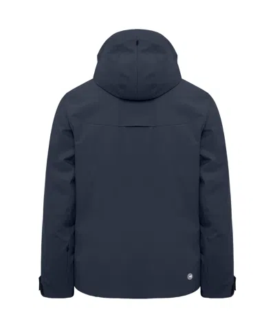 Colmar Timeless Hooded Ski Jacket In Blue