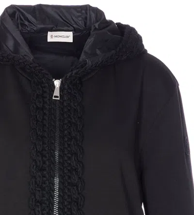 Moncler Long Sleeve Jacket In Black