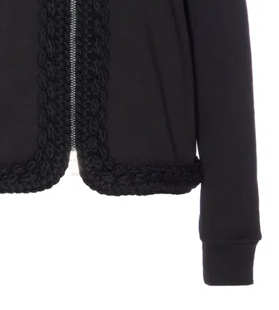 Moncler Long Sleeve Jacket In Black