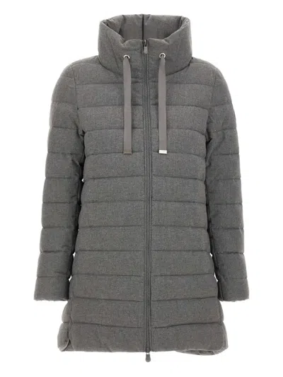 Save The Duck June Padded Coat In Gray