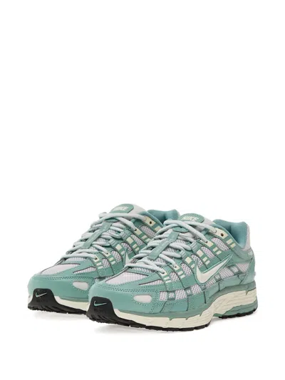 Nike P-6000 Panelled Sneakers In Green