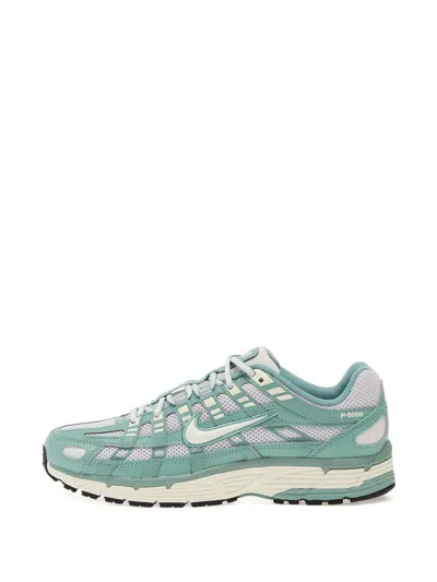 Nike P-6000 Panelled Sneakers In Green
