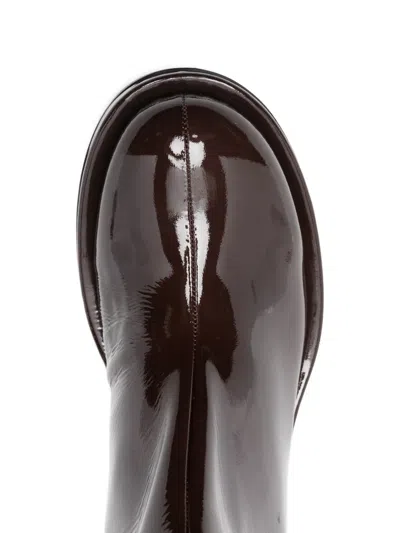 经典亮面靴（7厘米）