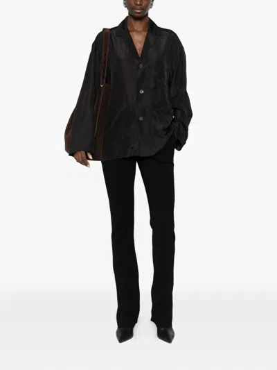 6397 Pyjama-style Shirt In Black