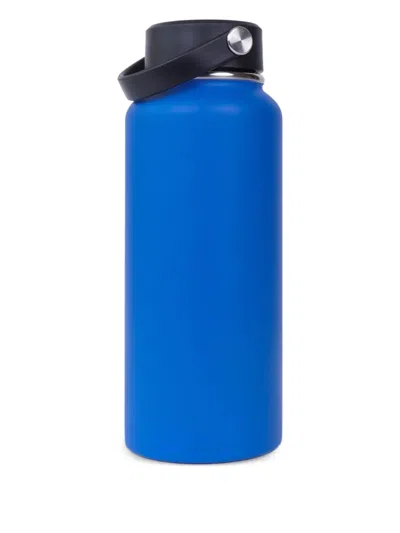 Sporty And Rich Logo-print Water Bottle In Blue