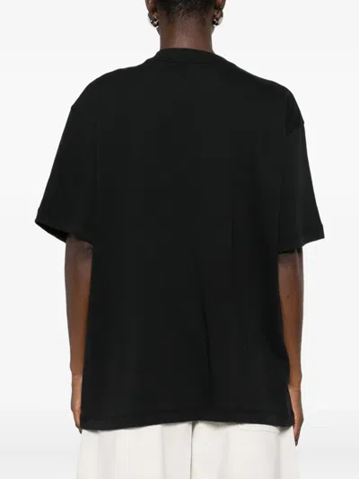 6397 Big Russell Bubble Wrap T-shirt In Black