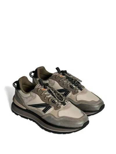 Hoff City Off Road Panelled Sneakers In Brown