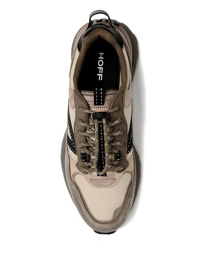 Hoff City Off Road Panelled Sneakers In Brown