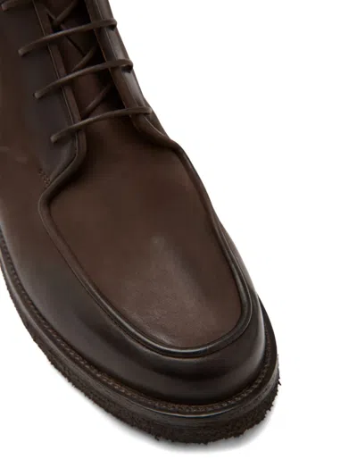 Marsèll Moccar Ankle Boots In Brown